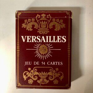 c1970 vtg Grimaud Versailles Playing Cards COMPLETE Louis XV France Collector